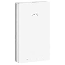 [02029] ACCESS POINT / EXTENSOR DE RANGO CUDY AP3000WALL AX3000 MESH WIFI6 4XRJ45 