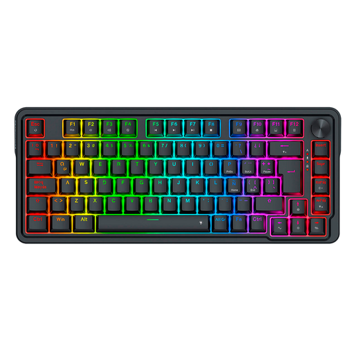 [02037] TECLADO MAGNETICO REDRAGON UCAL PRO K673RGB-M SP 75% USB NEGRO