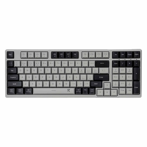 [02050] TECLADO REDRAGON BK-7114GB INALAMBRICO ESPAÑOL GRIS/NEGRO