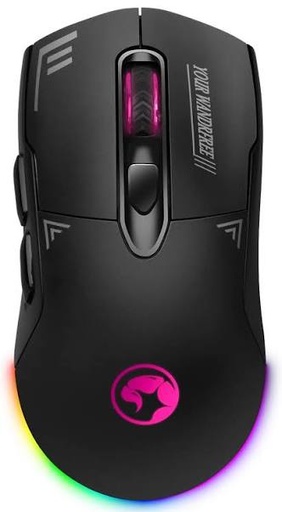 [02087] MOUSE GAMER MARVO M803W V2 BK DUKE 20 