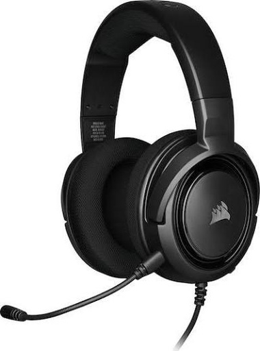 [01369] AUDIFONO CON MICROFONO GAMING CORSAIR HS35 3.5MM MULTIPLATAFORMA CARBON 