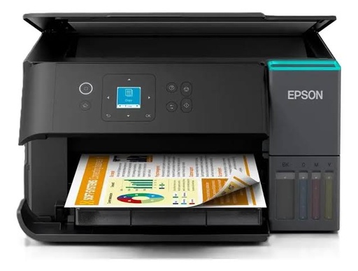 [02107] IMPRESORA TINTA CONTINUA EPSON ECOTANK L4360 MULTIFUNCIONAL WIFI DUPLE C11CL41301