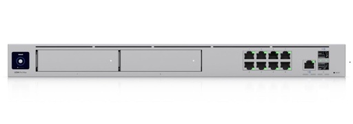 [02131] ROUTER UBIQUITI UDM-PRO UNIFI DREAM MACHINE PRO 1 WAN GIGABIT + 1 PUERTO WAN 10G SFP+ 8 PUERTOS LAN GIGABIT BAHIA DE HDD 