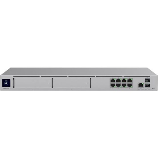 [02132] ROUTER UBIQUITI UDM-PRO-MAX DREAM MACHINE PRO MAX 1 WAN 2.5GBE 2 PUERTO WAN 10G SFP+ 8 PUERTOS LAN GIGABIT 2 BAHIA DE HDD + SSD INTERNO DE 128GB
