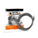 [00732] CABLE PATCH CORD WIREPLUS CAT 5E 1M GRIS