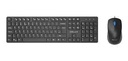 [00114] COMBO TECLADO Y MOUSE DELUX SK800+M139 INALAMBRICO NEGRO  