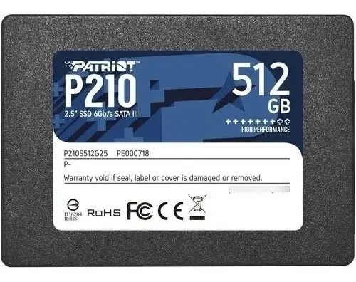 [01354] UNIDAD SSD 2.5" 512GB PATRIOT SATA