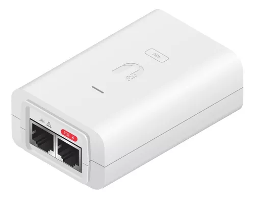 [00443] INJECTOR POE UBIQUITI GIGABIT AT/AF 48V 0.65A 30W
