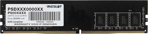 [00124] MEMORIA RAM UDIMM DDR4 8GB 3200MHZ PATRIOT 