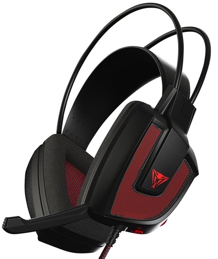 [00495] AUDIFONO CON MICROFONO GAMING PATRIOT VIPER V360 USB 7.1 NEGRO Y ROJO 
