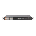[00975] SWITCH DAHUA DH-PFS4218-16ET-190 16 PUERTOS 10/100 POE + 2UP GIGA ADMIN RACK 190W