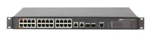 [00195] SWITCH PUERTOS 24 POE CON 2UP GIGABIT DAHUA ADMIN RACK PFS4226-24GT-240 240W