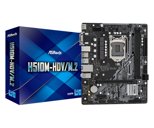 [00374] TARJETA MADRE ASROCK H510M MATX SOCKET LGA1200