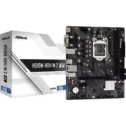 [00357] TARJETA MADRE ASROCK H510M-HDV/M.2 SE M-ATX LGA1200 2XDDR4