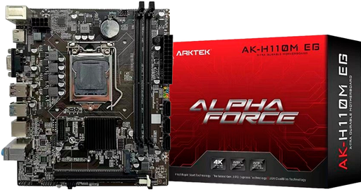 [00126] TARJETA MADRE ARKTEK AK-H110M EG M-ATX LGA1151 2XDDR4