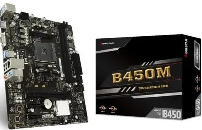 [00638] TARJETA MADRE BIOSTAR B450MH MATX SOCKET AM4