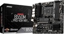 [00346] TARJETA MADRE MSI B550M PRO-VDH WIFI M-ATX AM4 4XDDR4