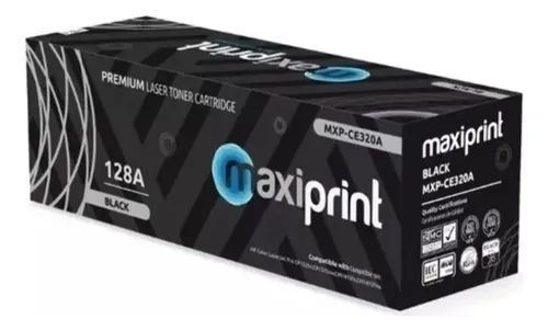 [01180] TONER CB540A/125A/128A/CE320A COMPATIBLE HP BLACK MAXIPRINT