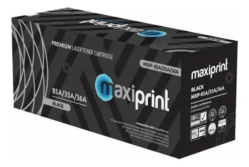 [01178] TONER MAXIPRINT CE285A/85A/36A/35A/CRG125 COMPATIBLE HP/CANONBLACK